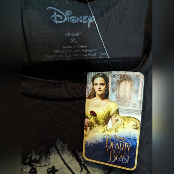 Disney "Beauty is Found Within" Beauty and the Beast Tank Top - Picture 3 of 4
